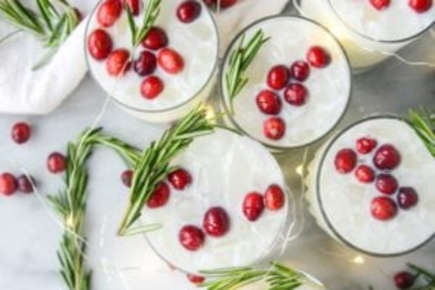 White Christmas Margarita Punch Amorada Tequila Recipe